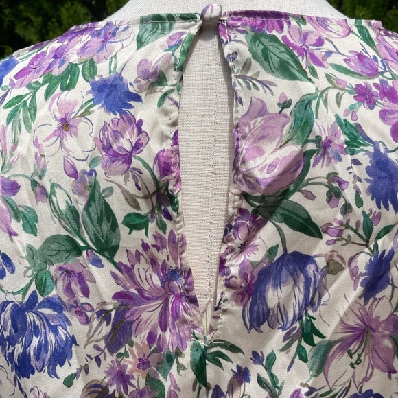 Zara Floral Long Sleeve Dress - Picture 8 of 13